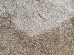 Stenmel Rødligt 0-2 mm (Drive in) 0,25 m3 ca 375 kg